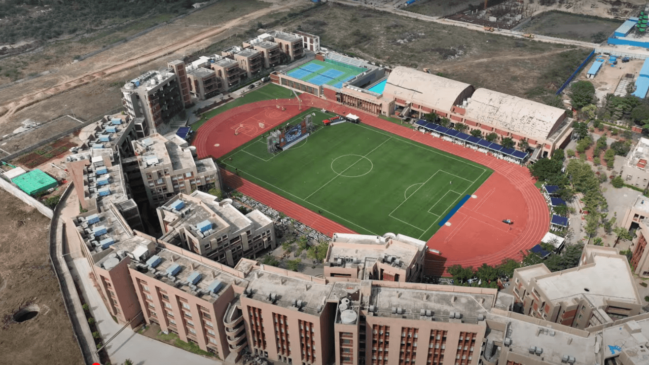 Gaudium School - Fire Alarm System & Fire Hydrant System project in Hyderabad, India